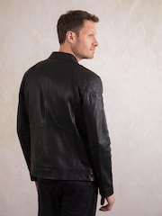 Lakeland Leather Black Tan Stonecroft Jacket - Image 5 of 9