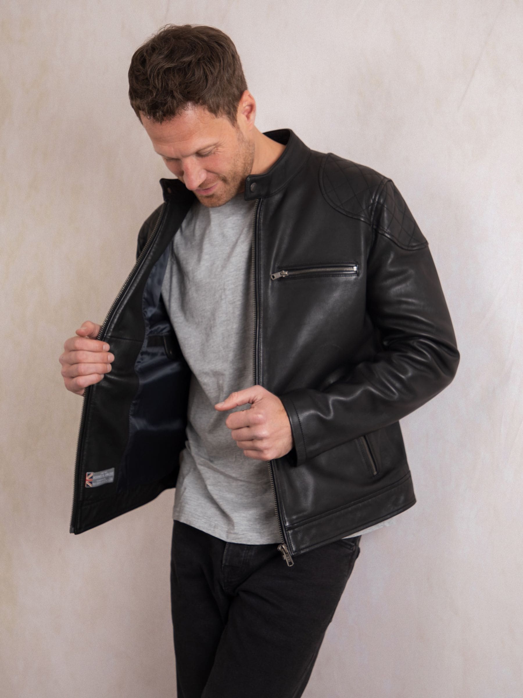 Buy Lakeland Leather Black Stonecroft Jacket from the Next UK