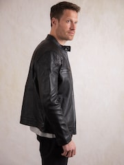 Lakeland Leather Black Tan Stonecroft Jacket - Image 9 of 9