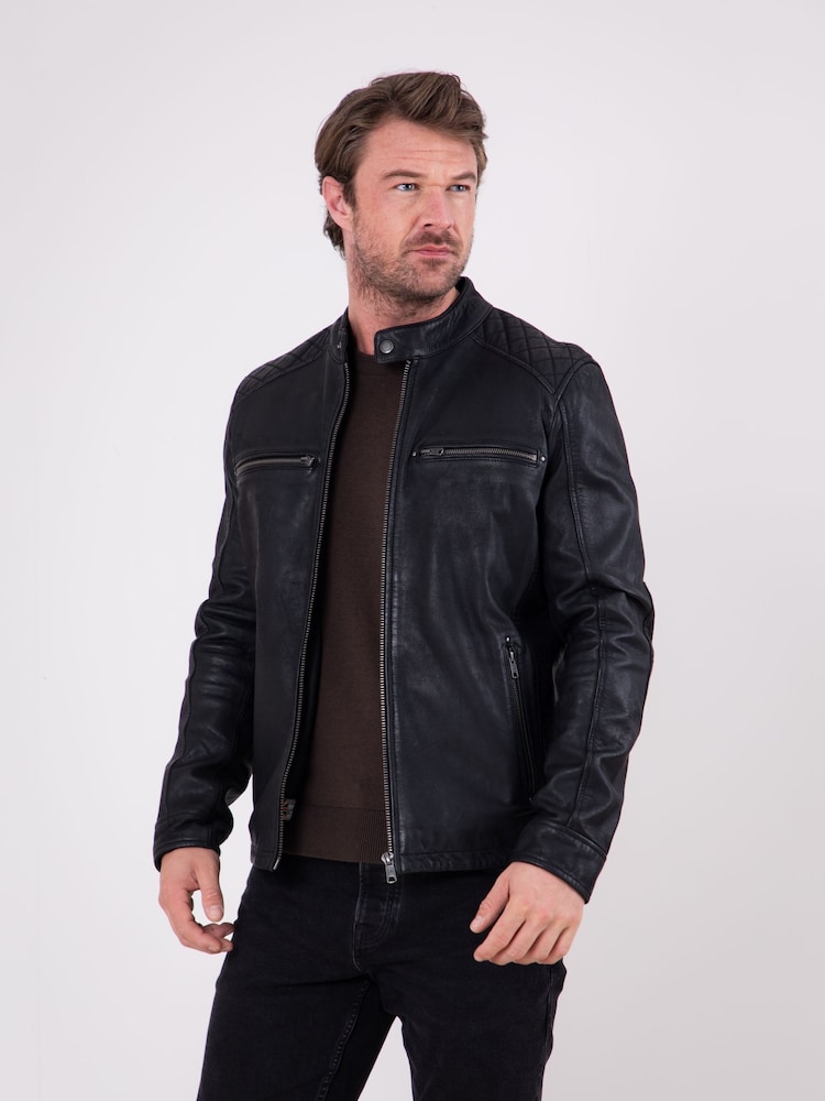 Lakeland Leather Black Harker Jacket - Image 2 of 8