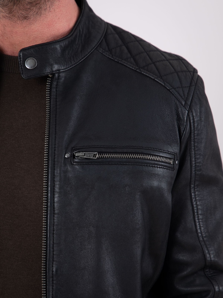 Lakeland Leather Black Harker Jacket - Image 4 of 8
