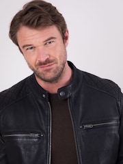 Lakeland Leather Black Harker Jacket - Image 7 of 8