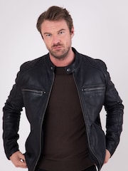 Lakeland Leather Black Harker Jacket - Image 8 of 8