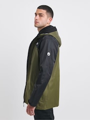 Snowdonia Green Waterproof Colour Block Jacket - Image 6 of 7