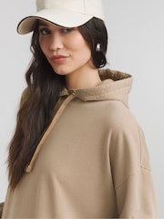 Simply Be Brown Extreme Longline Hoodie - Image 4 of 4