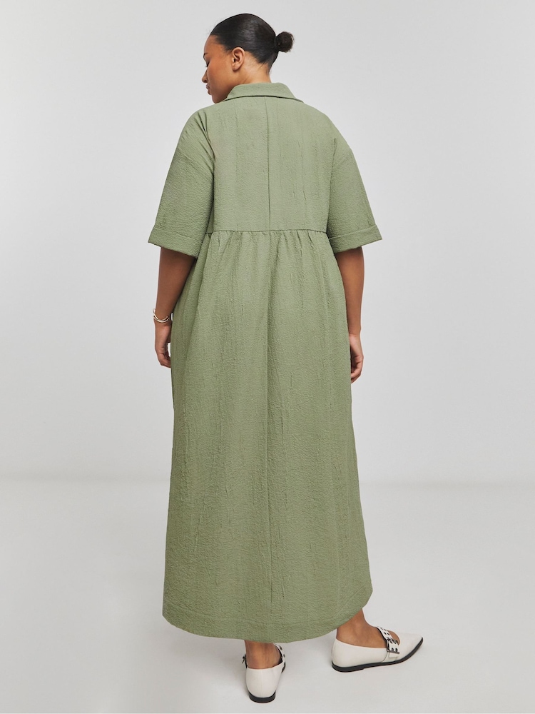 Simply Be Utility-Hemd Maxikleid - Bild 2 von 4