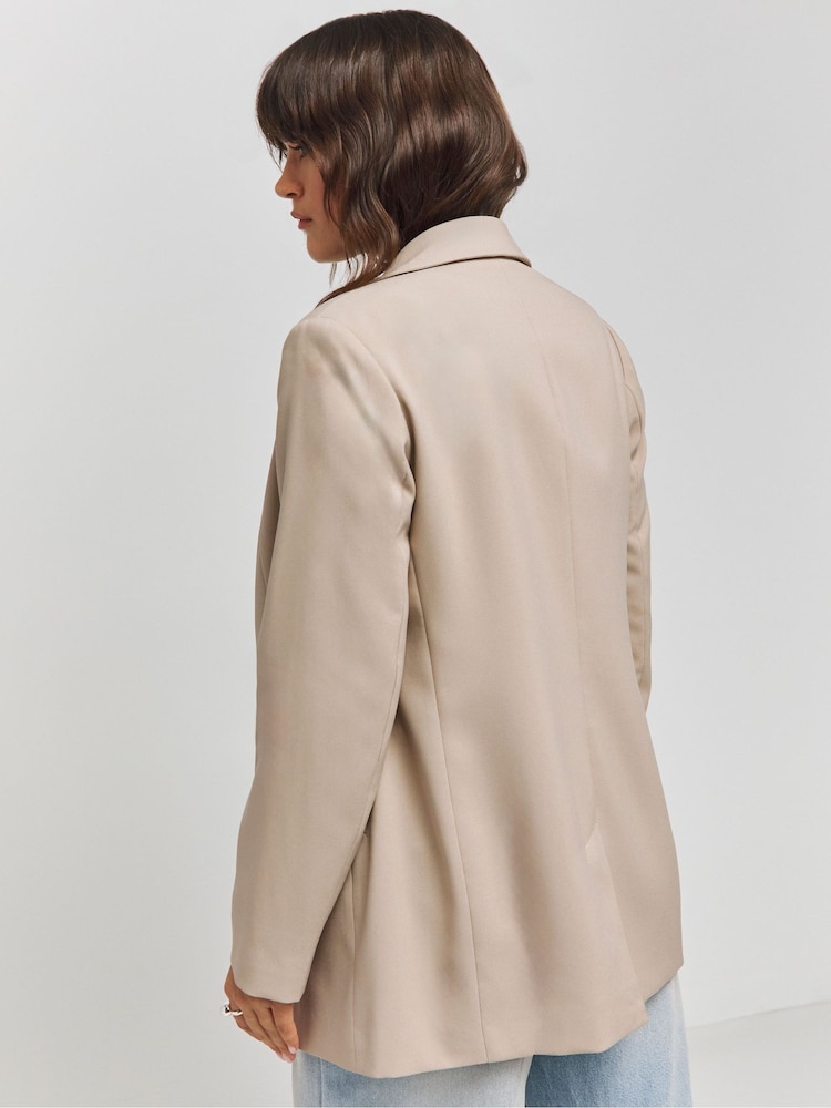 Simply Be Natural Single Breasted Blazer - Image 2 of 4