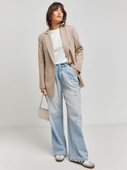 Simply Be Natural Single Breasted Blazer - Image 3 of 4