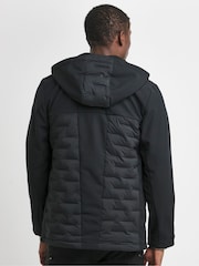 Snowdonia Black Soft Shell Hybrid Jacket - Image 3 of 3