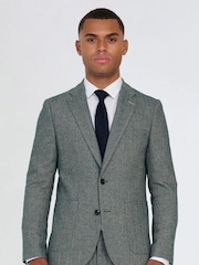 Harry Brown Green Henry Tweed Blazer - Image 1 of 8