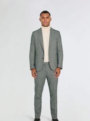 Harry Brown Green Henry Tweed Blazer - Image 6 of 8