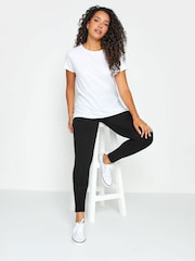 M&Co Black Basic Leggings 2 Pack - Image 3 of 5