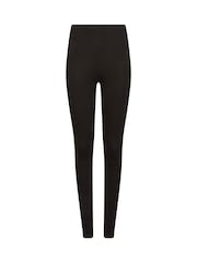 M&Co Black Basic Leggings 2 Pack - Image 4 of 5