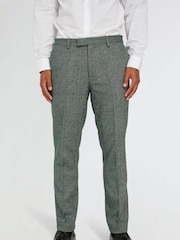 Harry Brown Green Henry Tweed Trousers - Image 1 of 6