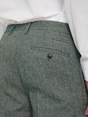 Harry Brown Green Henry Tweed Trousers - Image 6 of 6