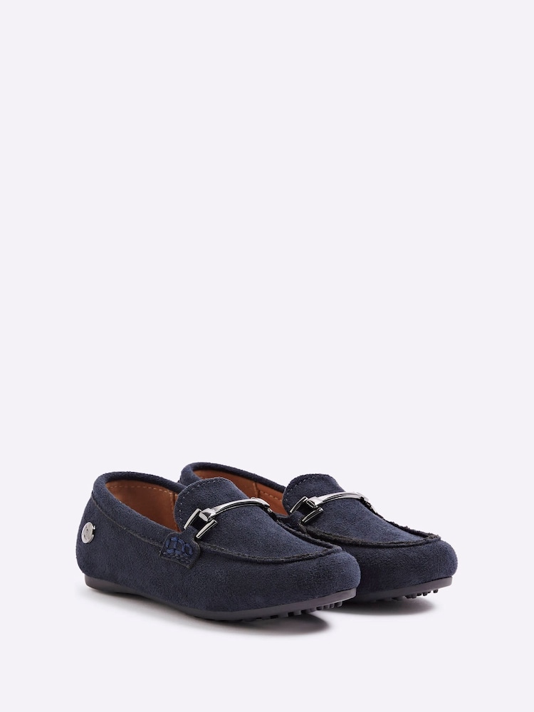 River Island Blue Boys Loafers - Image 2 of 5
