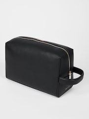 PS Paul Smith Signature Stripe Leather Black Washbag - Imagen 4 de 9