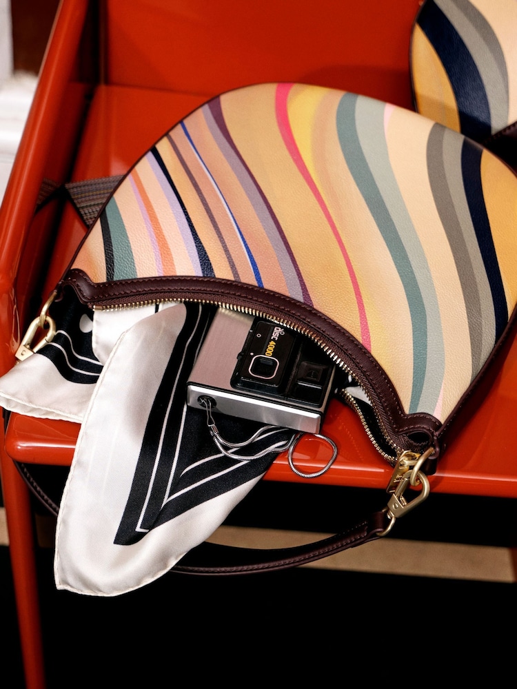 PS Paul Smith Multi Colour Swirl Design Bag - Image 1 of 9