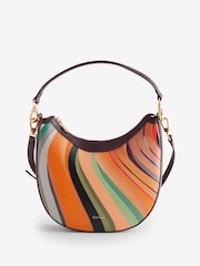 PS Paul Smith Multi Colour Swirl Design Bag - Image 2 of 9