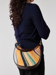 PS Paul Smith Multi Colour Swirl Design Bag - Image 9 of 9