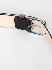 PS Paul Smith Signature Stripe Leather Belt - Image 4 of 5