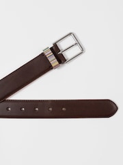 PS Paul Smith Signature Stripe Leather Belt - Image 3 of 6