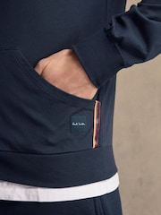 PS Paul Smith Navy Zip Up 100% Cotton Hoodie - Image 5 of 7
