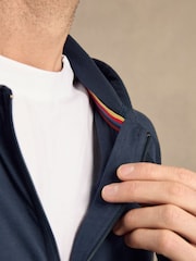 PS Paul Smith Navy Zip Up 100% Cotton Hoodie - Image 6 of 7