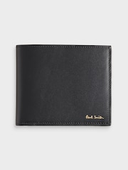 PS Paul Smith Multi Signature Stripe Socks and Leather Stripe Card Holder Gift Set - Image 5 of 5