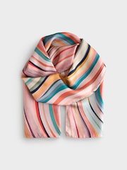 PS Paul Smith Multi Colourful Design Scarf - Image 1 of 1