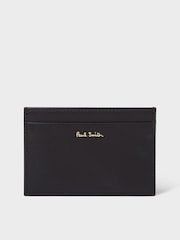 PS Paul Smith Logo Black Card Holder - Image 1 of 2