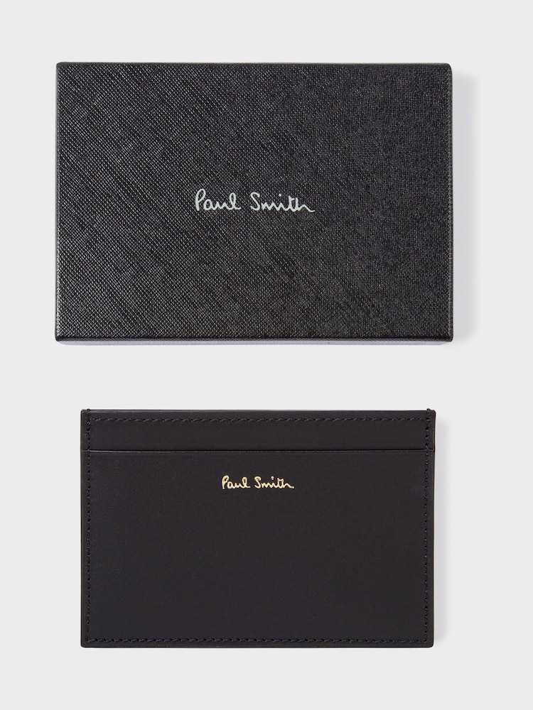 PS Paul Smith Logo Black Card Holder - Image 2 of 2