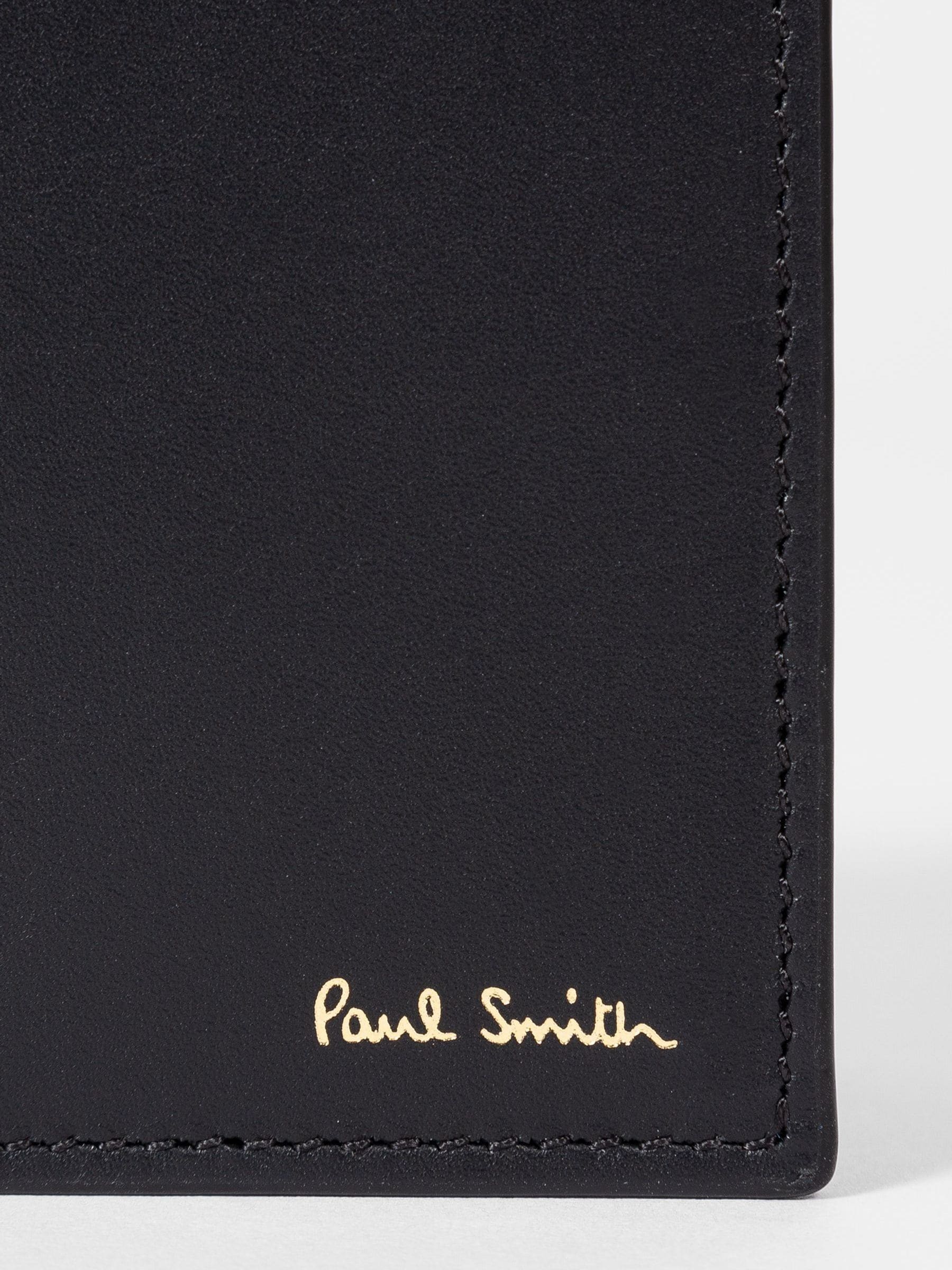 Buy PS Paul Smith Black Logo Leather Bifold Wallet from Next USA