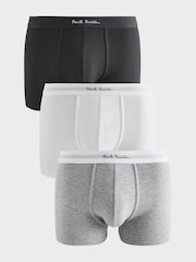 PS Paul Smith Logo Band Black Boxers 3 Pack - Image 1 of 4