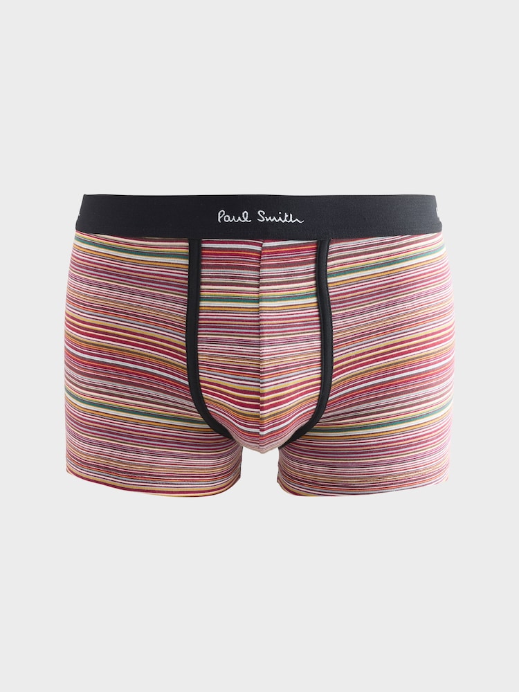 PS Paul Smith Red Signature Stripe Logo Band Boxers 3 Pack - Image 2 of 4