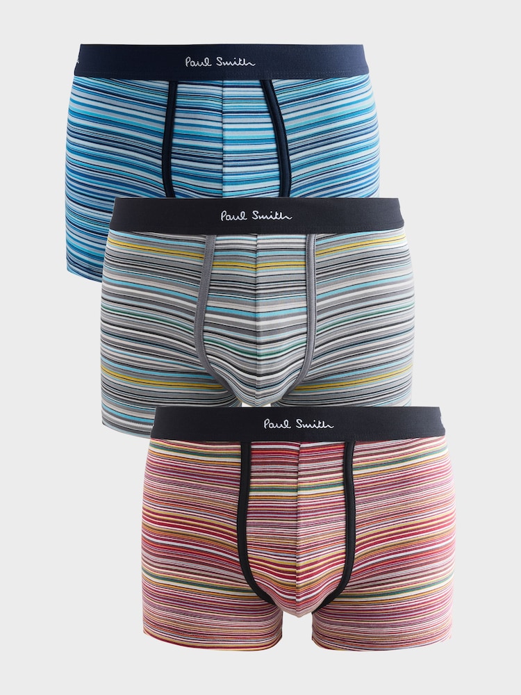 PS Paul Smith Signature Stripe Logo Band Boxers 3 Pack - صورة 1 من 4
