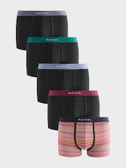 PS Paul Smith Multi Logo Band Boxers 5 Pack - Image 1 of 6