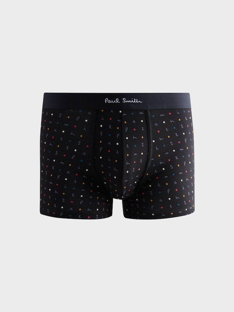 PS Paul Smith Logo Band Black Boxers 3 Pack - Image 2 of 8