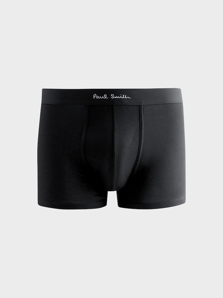 Czarny - PS Paul Smith Signature Stripe Logo Band Boxers 3 Pack - Image 3 of 8
