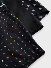 PS Paul Smith Logo Band Black Boxers 3 Pack - Image 5 of 8