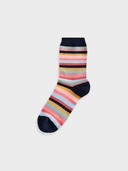 PS Paul Smith Multi Stripe Socks 3 Pack - Image 4 of 5