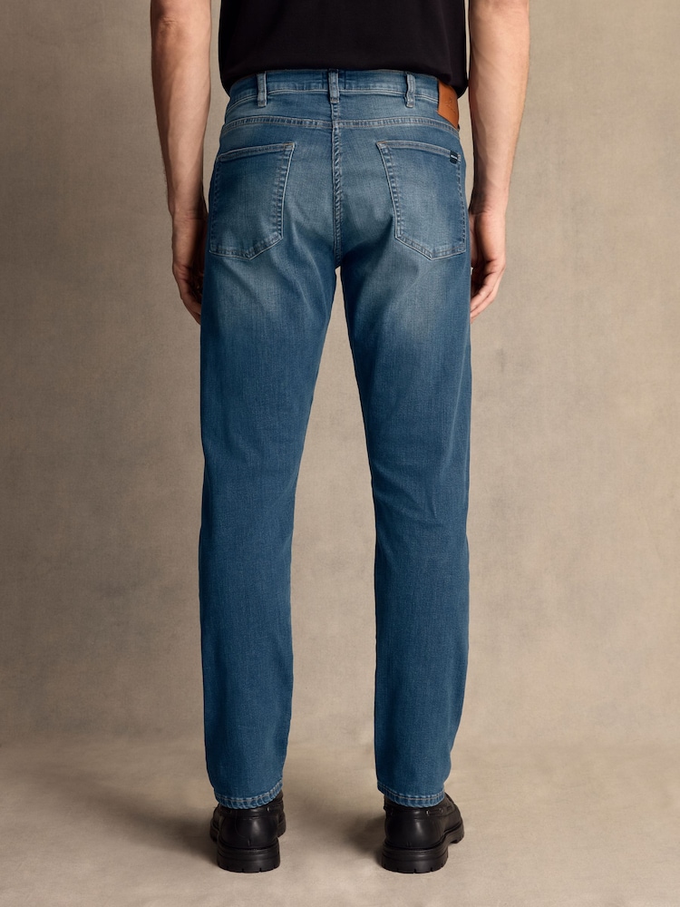 Lavado medio - PS Paul Smith Mid Wash Denim Tapered Jeans - Imagen 2 de 6