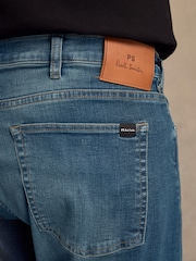 Lavado medio - PS Paul Smith Mid Wash Denim Tapered Jeans - Imagen 4 de 6