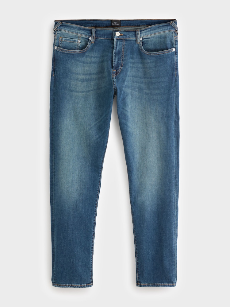 Lavado medio - PS Paul Smith Mid Wash Denim Tapered Jeans - Imagen 6 de 6