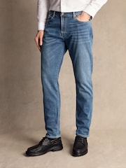 PS Paul Smith Mid Wash Denim Tapered Jeans - Image 1 of 7