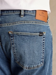 PS Paul Smith Mid Wash Denim Tapered Jeans - Image 6 of 7