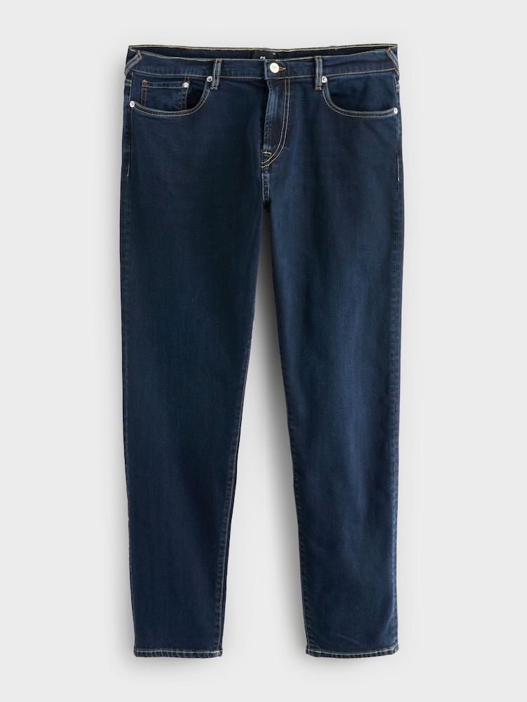 PS Paul Smith Mid Wash Denim Tapered Jeans - Image 4 of 4