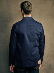 PS Paul Smith Dark Wash Denim Button Down Pocket Shirt - Image 2 of 6