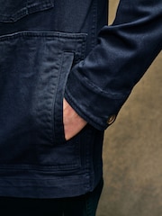 PS Paul Smith Dark Wash Denim Button Down Pocket Shirt - Image 4 of 6
