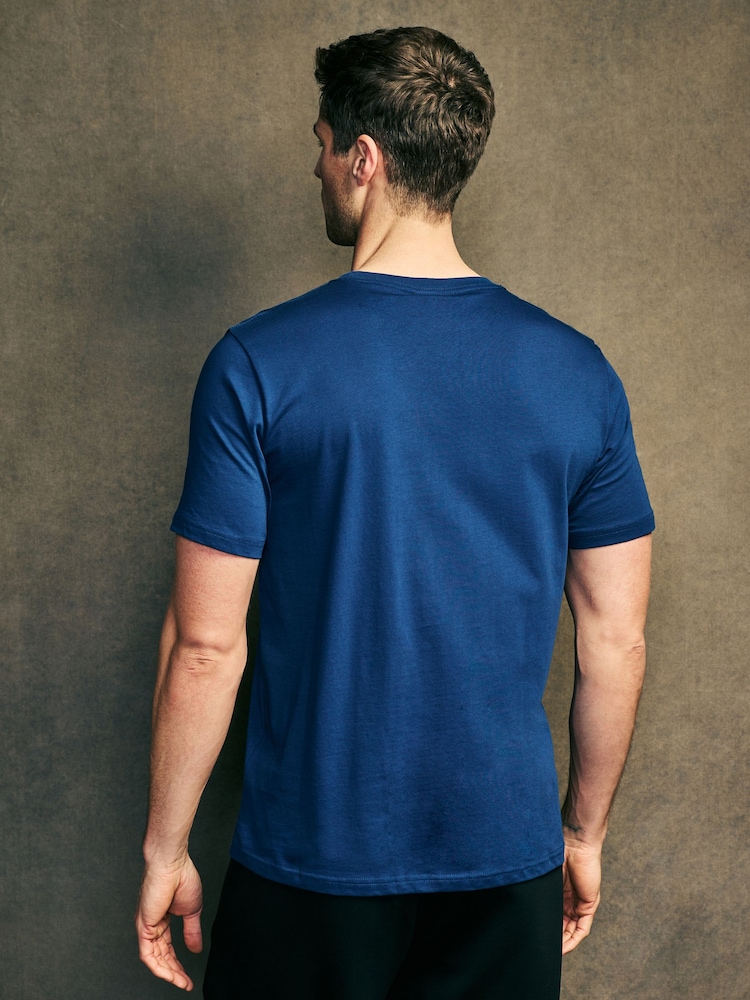 PS Paul Smith Regular-Fit Grey Logo 100% Cotton T-Shirt - Image 3 of 8